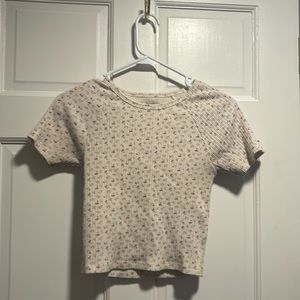 American eagle shirt size small with flowers
